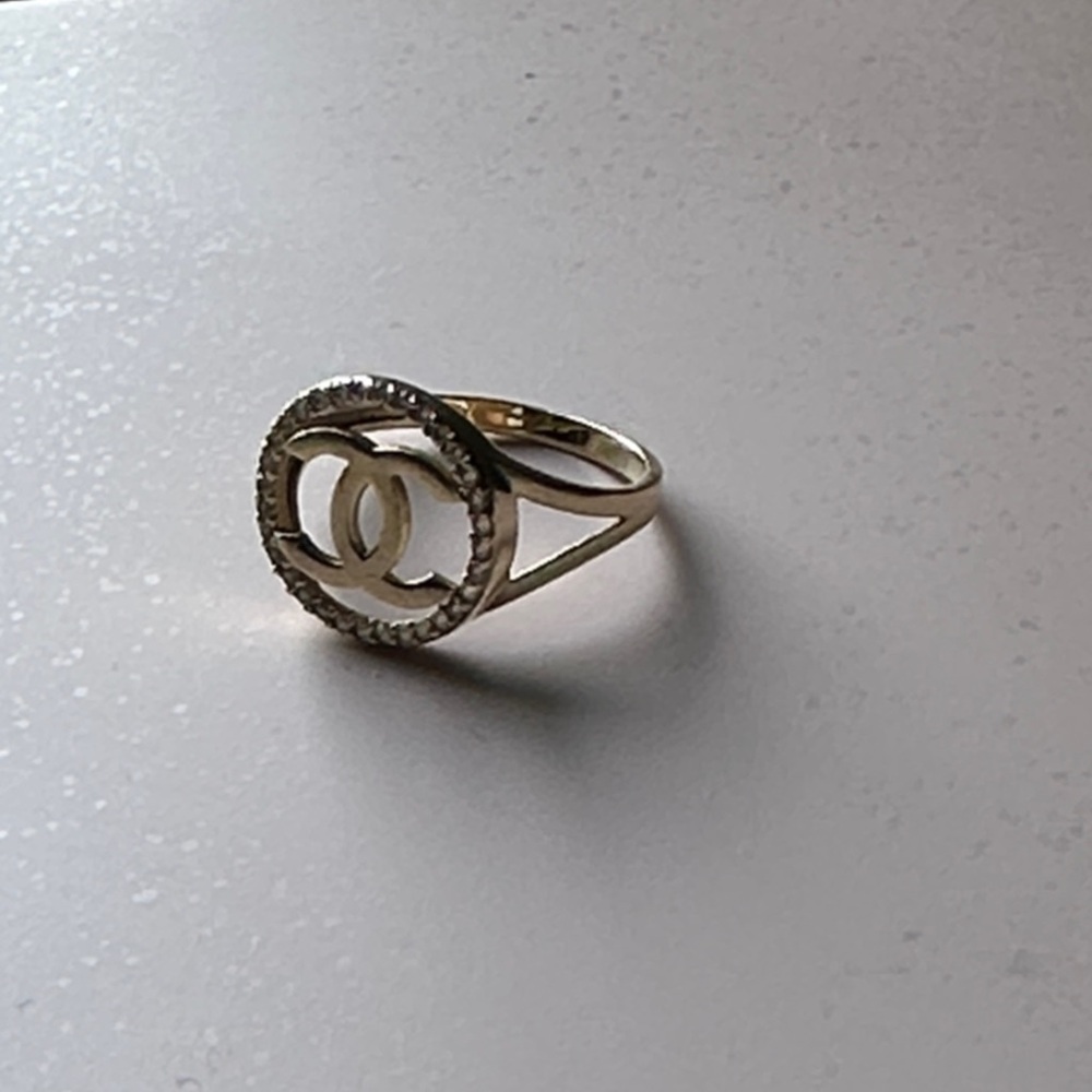 STUNNING CUSTOM MADE 14k RING - Picture 2 of 5
